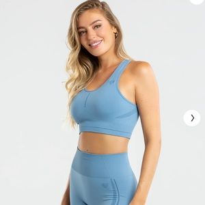 Women’s Best Wear Renew Seamless Sports Bra Pacific Blue M/L
